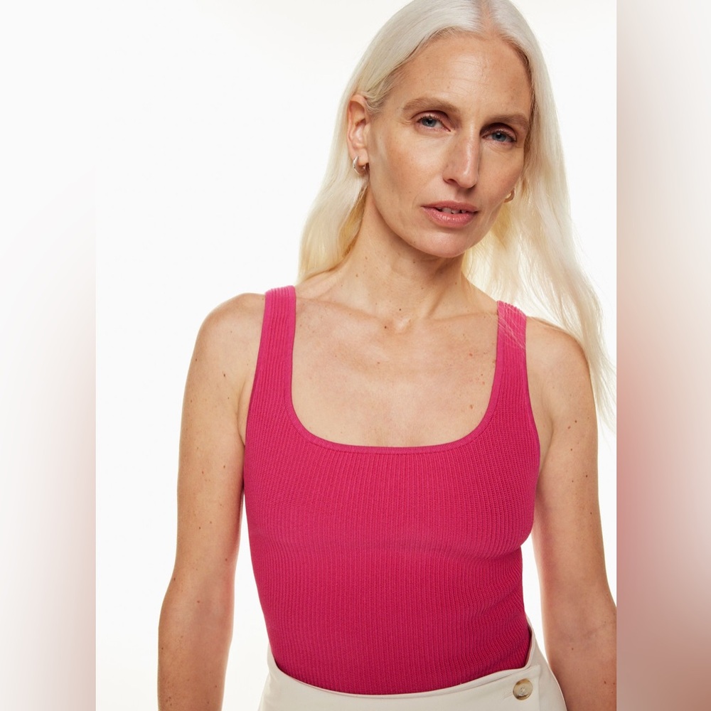 Aritzia Babaton Sculpt Knit Tank Top
